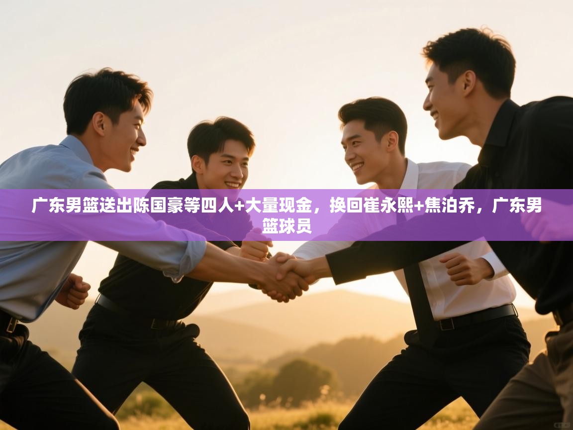 爱游戏娱乐平台-广东男篮送出陈国豪等四人+大量现金，换回崔永熙+焦泊乔，广东男篮球员